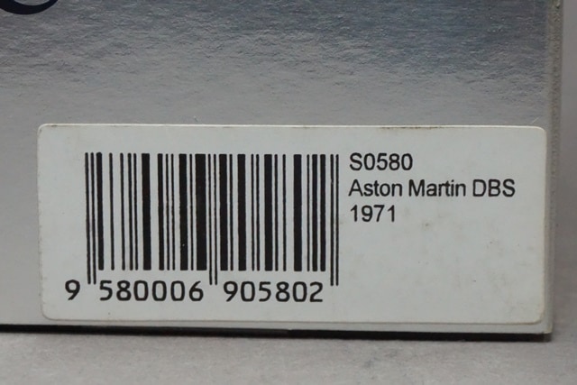 1/43 スパーク S0580 アストンマーティン DBS 1971, Boost Gear