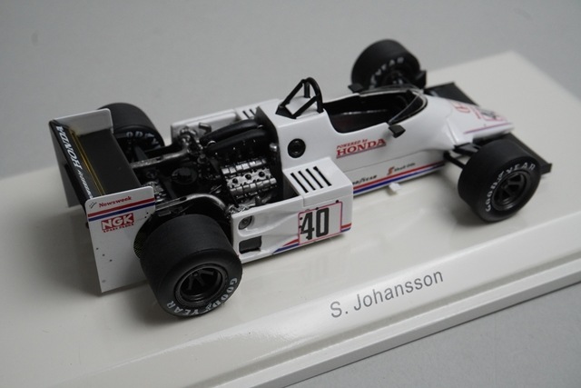 1/43 �졼�� R70252 ���ԥ�å� �ۥ�� 201C �����ꥹGP 1983 #40 S.��ϥ󥽥�