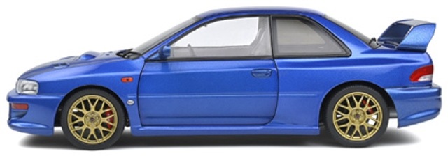 新品 S1807401 SOLIDO 1/18 スバル SUBARU インプレッサ 22B 1998