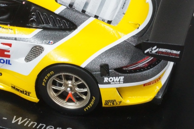 スパーク SB256 1/43 Porsche 911 GT3 R No.99 ROWE Racing 7th