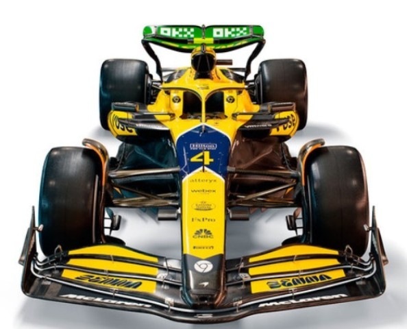新品 BUR38214NS ブラーゴ 1/43 マクラーレン F1 チーム MCL38(2024