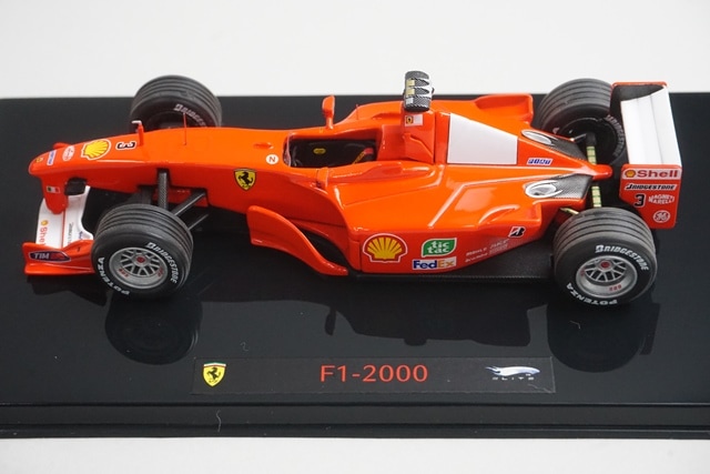1/43 マテル P9943 エリート特注 フェラーリ F1-2000 #3, Boost Gear