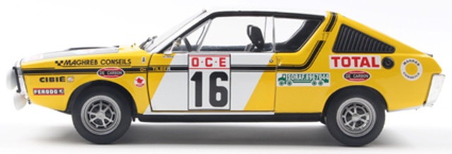 新品 S1803709 SOLIDO 1/18 ルノー 17 フェーズ 1 ラリー・デュ