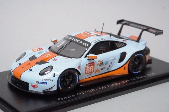 1/43 スパーク S7041 ポルシェ 911 RSR ガルフ レーシング 24H ルマン