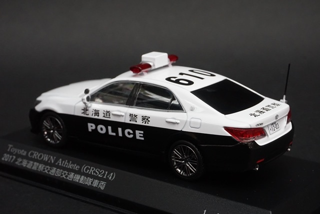 RAI'S 1/43 トヨタ クラウン 北海道警察 交機隊 800台限定