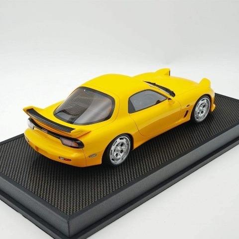 POLAR MASTER RX-7 黄 1/18 POLAR MASTER RX-7 黄 1/18 Polar Master 1:18 Mazda RX7 with