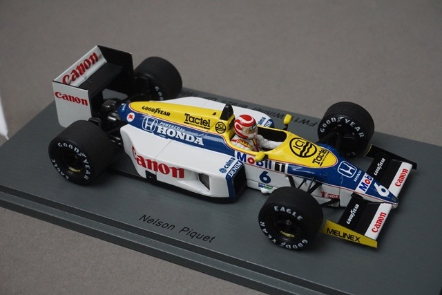 1/43 スパーク S7480 ウイリアムズ FW11 ブラジルGP 優勝 1986 #6 N