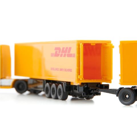 新品 SK180600002 ジク SIKU 1/87 DHL 長距離トラック , Boost Gear
