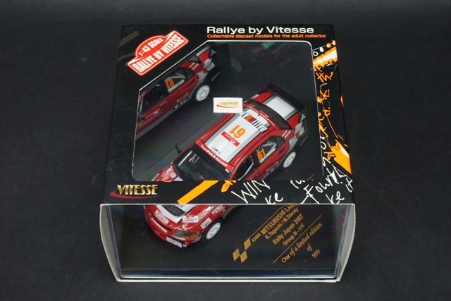 ミシシッピ 1/43 ビテス 43400 ミツビシ ランサー Evo 9 Rally Japan 2007 K