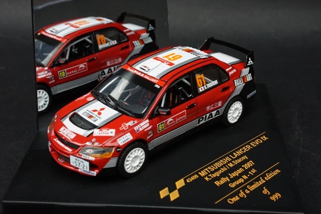 1/43 ビテス 43400 ミツビシ ランサー Evo 9 Rally Japan 2007 K