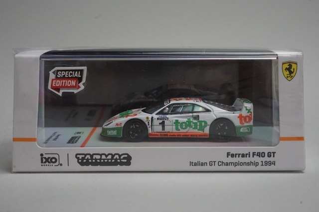 ���� T64-076-94IGT01 Tarmac Works 1/64 �ե��顼�� Ferrari F40 GT Italian GT Championship 1994 