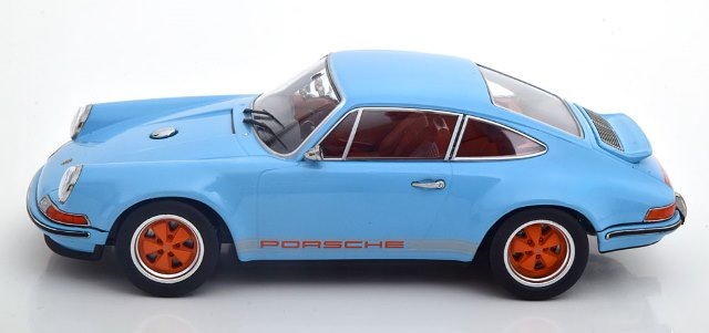 予約 KKDC180441 KK Scale 1/18 ポルシェ Singer 911 Coupe lightblue