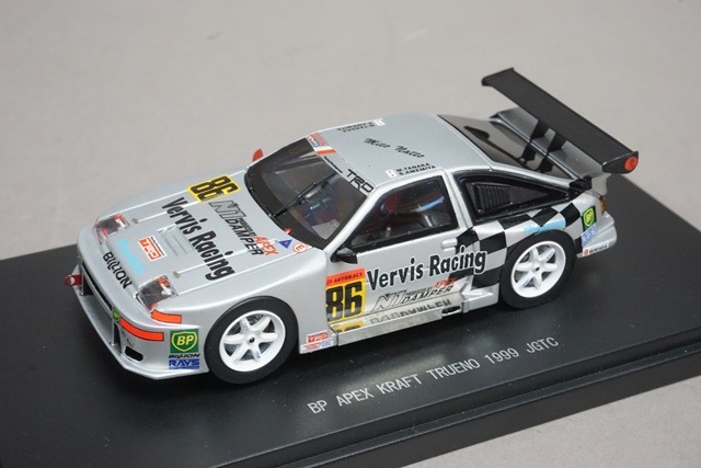 1/43 エブロ 44538 BP アペックス クラフト トレノ JGTC 1999 #86