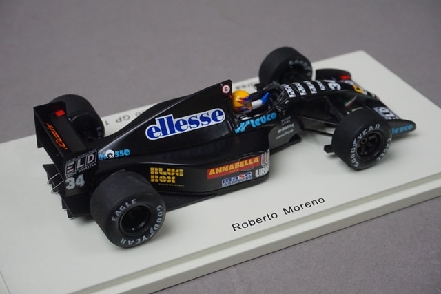 1/43 スパーク S3892 アンドレアモーダ S921 モナコGP 1992 #34 R