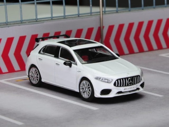 【こうじろう】Mercedes-Benz AMG ホワイト ミニカー 予約 MJ Model x League Model LMLF 1/64 メルセデス ベンツ Mercedes