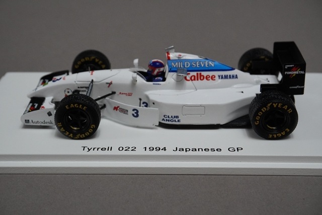 Racing on特注 F1 スパーク 1/43 ティレル 022 片山右京 Racing on特注 F1 スパーク 1/43 ティレル 022 片山右京