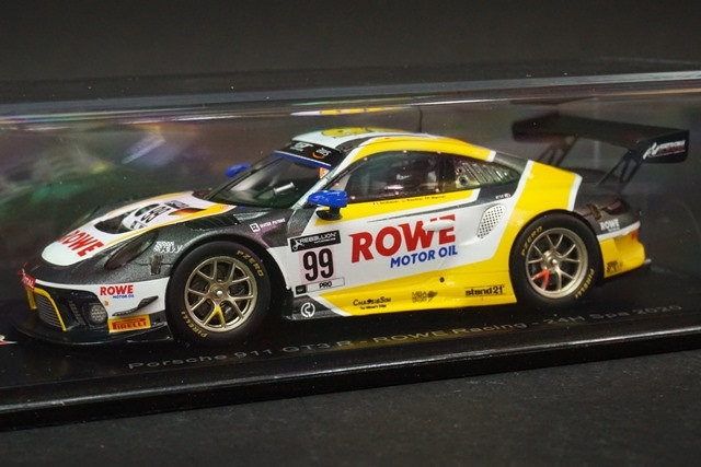 1/43 スパーク SB392 ポルシェ 911 GT3R ROWE Racing SPA24h 2020#99