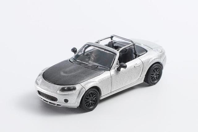  LL-045-197 DCT 1/64 ޥĥ Mazda MX-5 racing Silver LHD