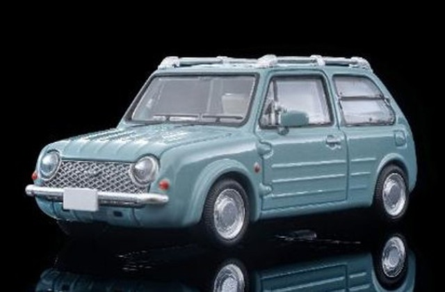 予約 LV-N379a トミーテック 1/64 日産 PAO (アクアグレー) 1989年式