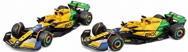 新品 BUR38215NS ブラーゴ 1/43 マクラーレン F1 チーム MCL38(2024
