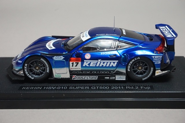 1/43 エブロ 44547 ホンダ ケイヒン HSV-010 スーパーGT500 Rd.2 富士