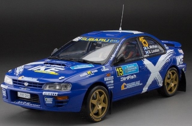 新品 5529 サンスター 1/18 スバル インプレッサ 555 2023年ミシカル