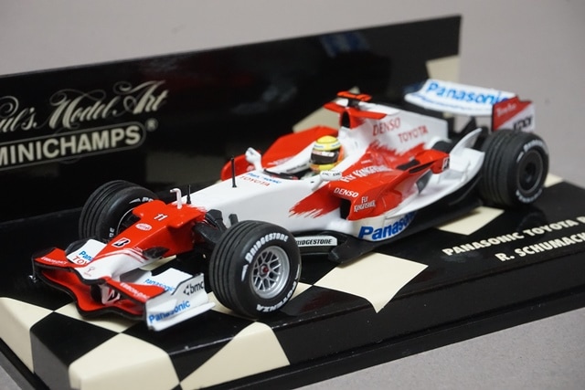 1/43 ミニチャンプス　F1 パナソニック トヨタ　PIT STOP 4セット 1/43 Mini Champs F1 Panasonic Toyota Pit Stop 4 Set | eBay