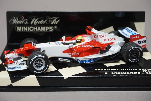 1/43 ミニチャンプス 400070011 パナソニック トヨタ レーシング