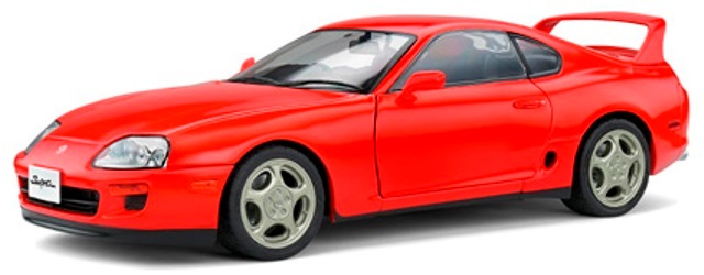 新品 S1807601 SOLIDO 1/18 トヨタ スープラ Mk.4 (A80) 1993 (レッド