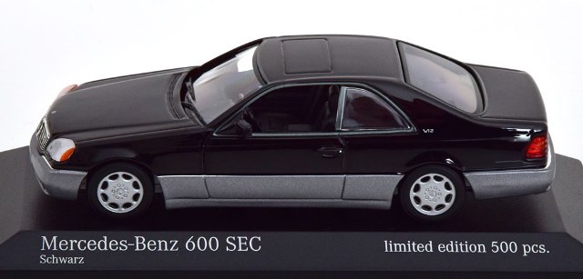 新品 943 032603 ミニチャンプス 1/43 メルセデス Mercedes 600 SEC