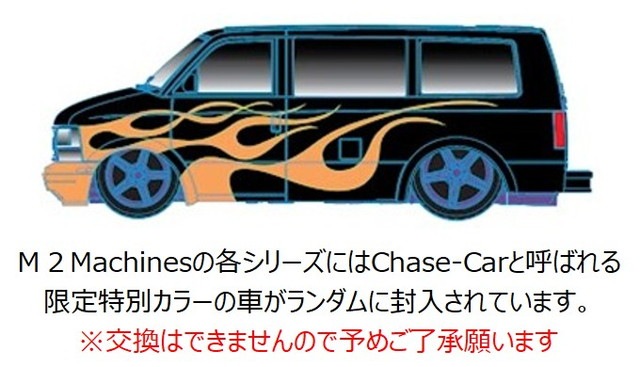 予約 31500-HS83 M2マシーンズ 1/64 シボレー 1995 Chevrolet Astro