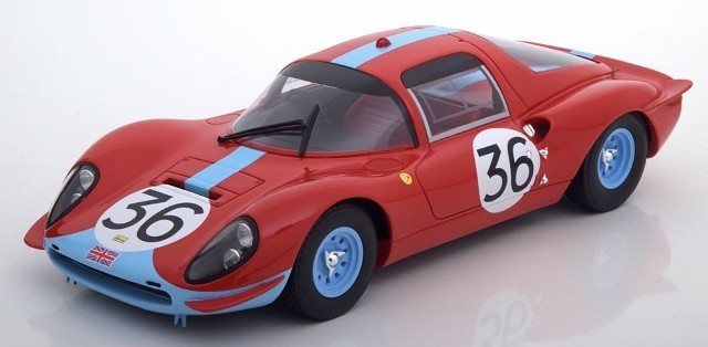 新品CMR039 CMR 1/18 フェラーリ Dino 206S #36 24h ルマン 1966