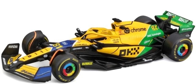 新品 BUR38214PS ブラーゴ 1/43 マクラーレン F1 チーム MCL38(2024