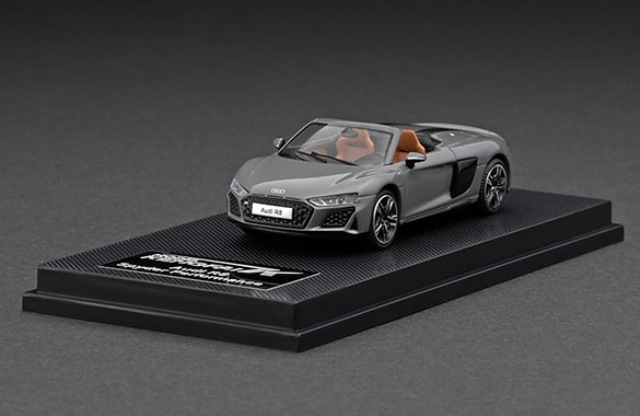 ��� KF036-6 KENGFai 1/64 �����ǥ� 2021 Audi R8 Grey Open �����ץ� 