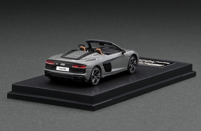 ��� KF036-6 KENGFai 1/64 �����ǥ� 2021 Audi R8 Grey Open �����ץ� 
