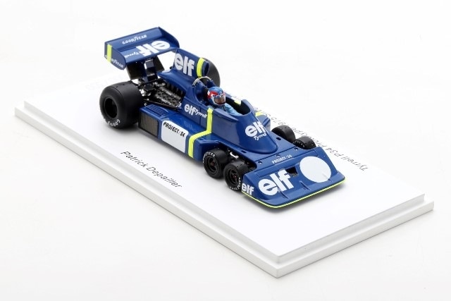 新品未開封　TSM 1/18 タイレル P34 ティレル シルバーストーン 限定絶版品 TSM 京商 1/18 タイレル P34 1976 Tyrrell silverstone #3