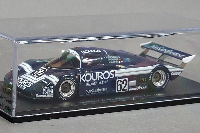 【格安saleスタート】 ○ 1/43 ザウバー メルセデス 〓 C8 / 1986年 ル・マン #62 レーシングカー