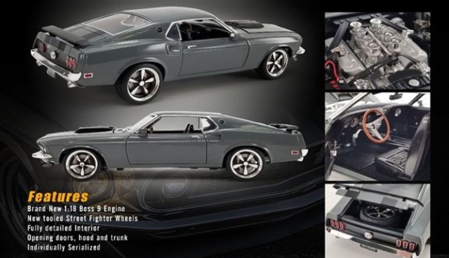 予約 A1801847P ACME 1/18 フォード Ford Mustang 1969 Mach 1