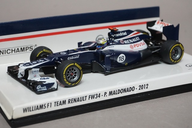 1/43 ߥ˥ץ 410120018 ꥢॺ F1 Ρ FW34 2012 #18 P.ޥɥʡ