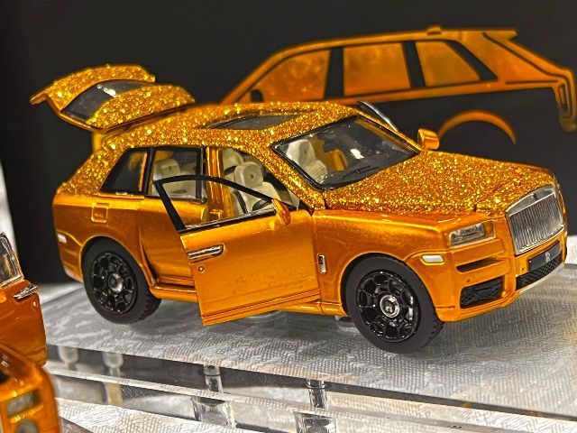 予約 DCM 1/64 ロールス ロイス カリナン Rolls-Royce Cullinan GOLD