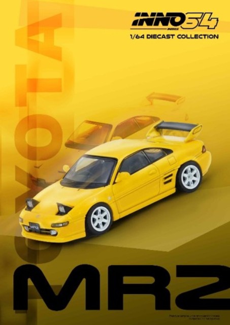 予約 IN64-MR2-YL INNO イノモデル 1/64 トヨタ Toyota MR2 (SW20