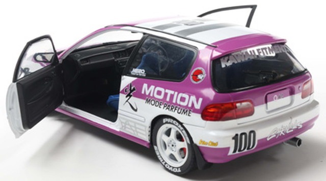 予約 S1810407 SOLIDO 1/18 ホンダ シビック(EG6) KAIDO RACER 1991