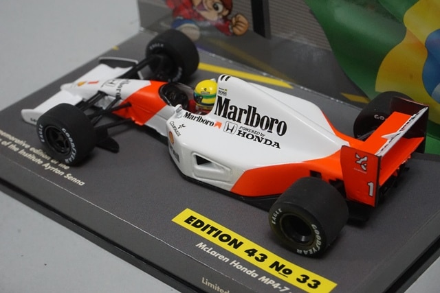 1/43 ミニチャンプス 540431504 マクラーレン ホンダ MP4-7 1992
