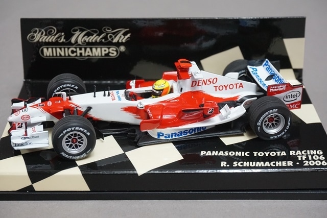 1/43 ミニチャンプス 400060007 パナソニック トヨタ レーシング