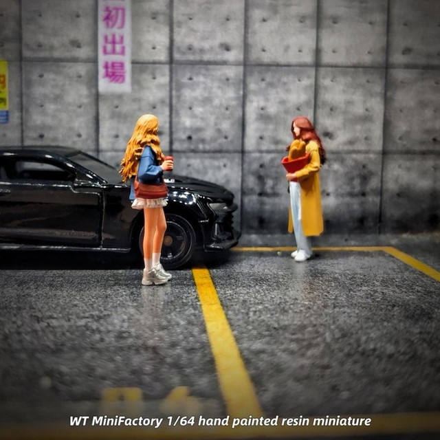 予約 WT2025121921 WT Minifactory 1/64 Bread Girls Duo フランスパン