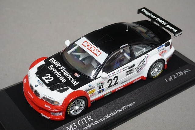 1/43 ミニチャンプス 400042122 BMW M3 GTR 24H デイトナ 2004