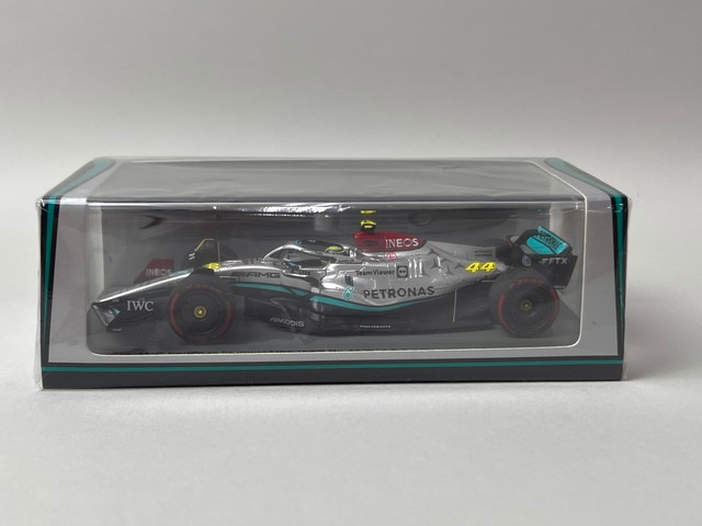1/43 ���ѡ��� S8515 ��륻�ǥ� AMG �ڥȥ��ʥ� F1 ������ W13 E �ѥե����ޥ� �С��졼�� Bahrain GP 3rd 2022 L. �ϥߥ�ȥ� #44