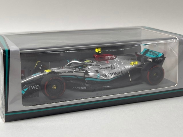 1/43 ���ѡ��� S8515 ��륻�ǥ� AMG �ڥȥ��ʥ� F1 ������ W13 E �ѥե����ޥ� �С��졼�� Bahrain GP 3rd 2022 L. �ϥߥ�ȥ� #44