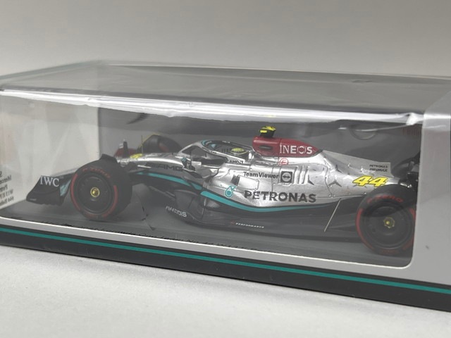 1/43 ���ѡ��� S8515 ��륻�ǥ� AMG �ڥȥ��ʥ� F1 ������ W13 E �ѥե����ޥ� �С��졼�� Bahrain GP 3rd 2022 L. �ϥߥ�ȥ� #44
