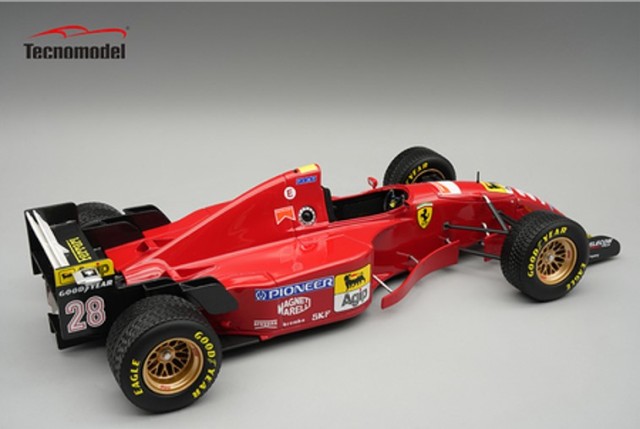新品 TM18-388D テクノモデル 1/18 フェラーリ 412 T2 日本 Japanese